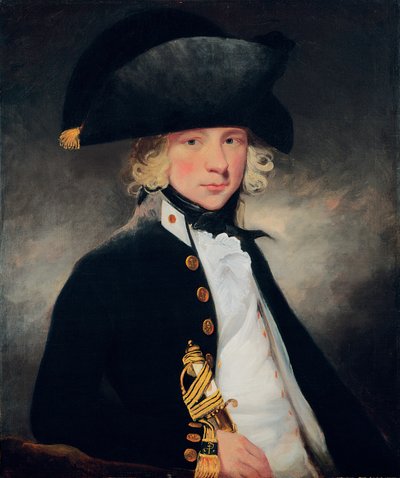 Porträt eines jungen Seekadetten, ca. 1796 von William Beechey